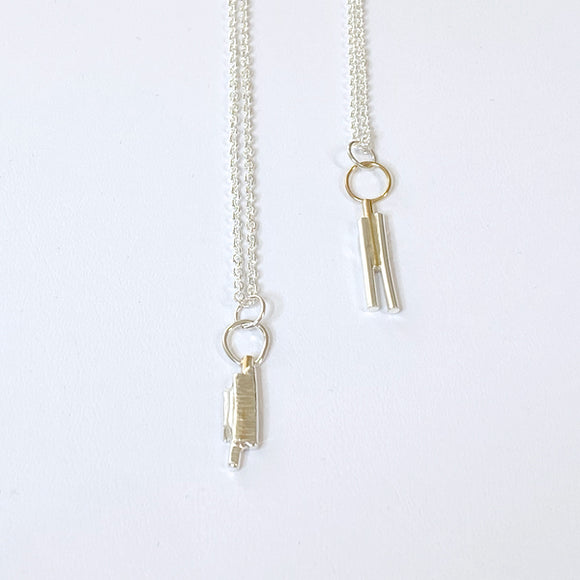 Agentium® Silver & 14 Karat Pendant Necklace Collection
