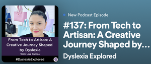 Artist Life - My Interview on Dyslexia Explored
