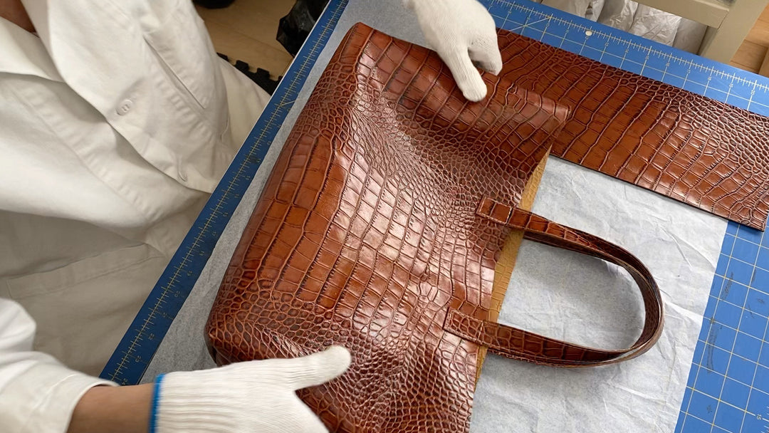 Behind The Scenes of Making Leather Bags - Made in California (Part 1)