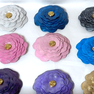 Behind the Scenes - Making Leather Flowers with Artist Lisa Ramos