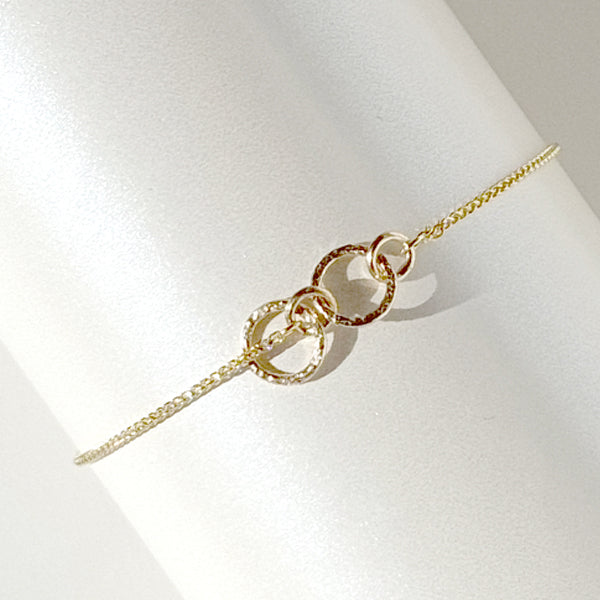 Adjustable 14 Karat All Gold Classic Bracelet
