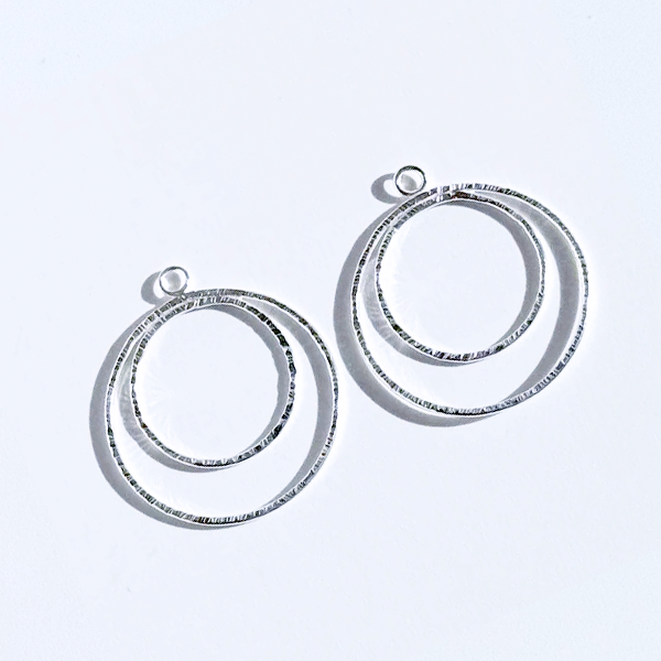 Argentium Silver Earring Jacket Sets| Handmade by Artist Lisa Ramos | MONOLISA Jewelry Collection Made in California