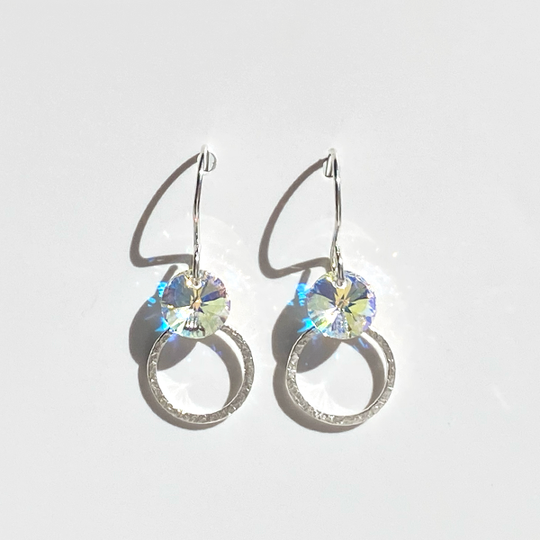 Argentium® Silver Mini Crystal Collection - iridescent