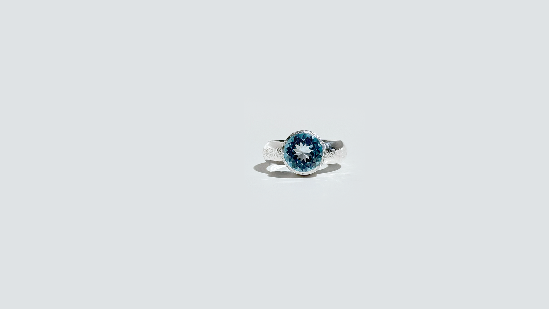 Argentium Silver 3.5 Carat Gemstone Rings Handmade by Artist Lisa Ramos | MONOLISA Jewelry Collection