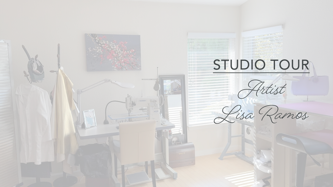 MONOLISA Studio Tour  in Clayton, California | Artist Lisa Ramos