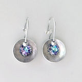 Argentium® Silver Eye Catching Crystal Earrings Collection - Unicorn Color