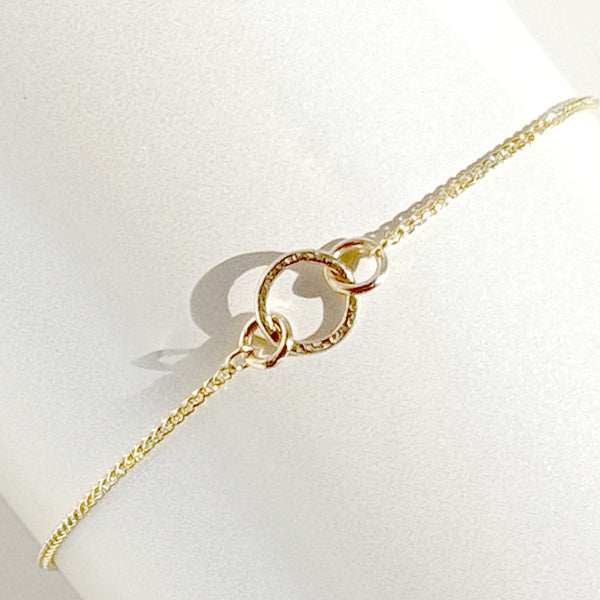 Adjustable 14 Karat All Gold Classic Bracelet II