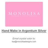 Hand Make A Pair of Earrings in Argentium Silver