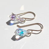 14k Gold Filled Mini Teardrop Crystal Earrings