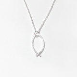 Argentium® Silver Minimalist Pendant Collection - Minimal Style | 18" Chain