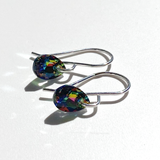 Elegant Crystal Mini Modern Pear Earrings - (16+ colors)