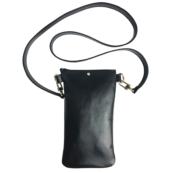 Italian Leather Tall Strap Bag 10