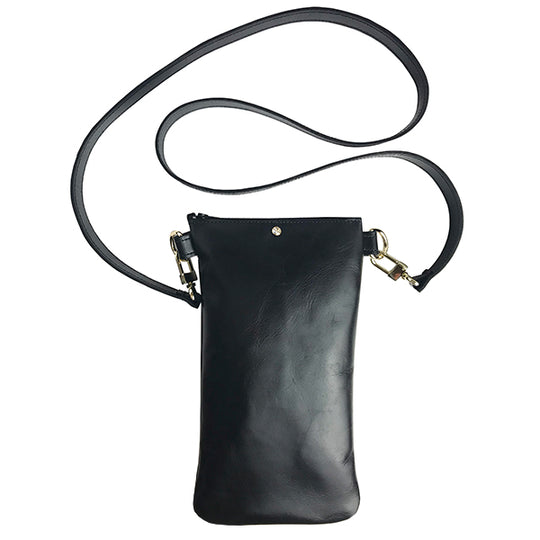 Italian Leather Tall Strap Bag 10