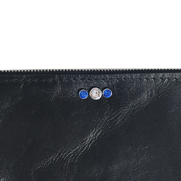 Blue and Clear Crystals