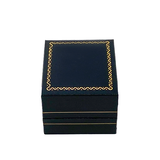 Fancy Gold Trim Ring Box - MONOLISA Rings Made in California