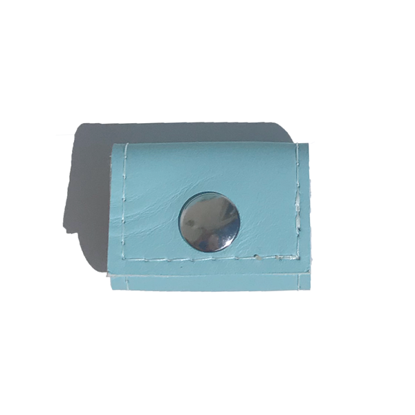 Strap Holder for Medium Blue Leather Tote 63 –