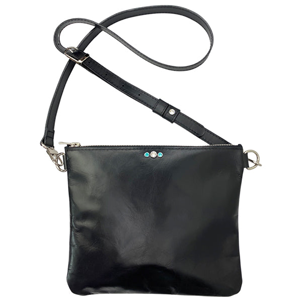 Italian Leather On The Go Crossbody Bag - #108