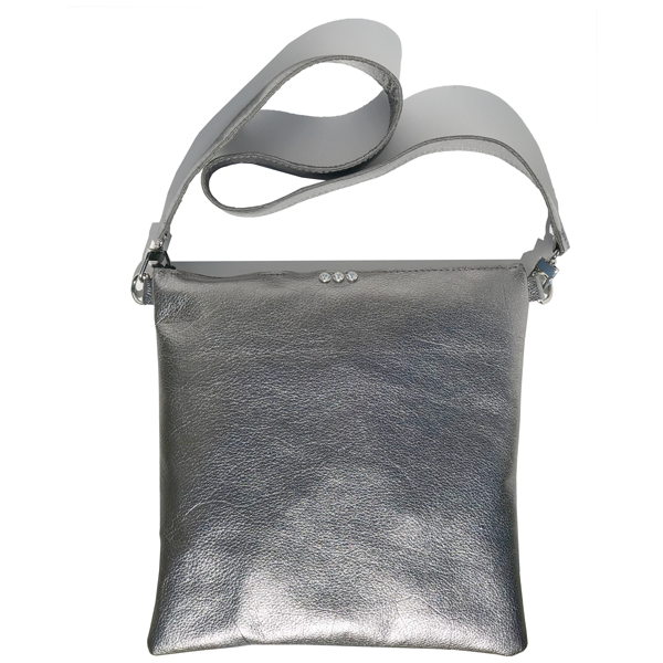 Metallic Leather Large Strap Bag 39 – Pouch Accessory