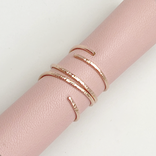 Versatile Sculpted Open Stack Ring Collection - Sets in Sterling or 14k Gold