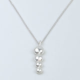 Argentium Silver Necklace with Medium Pendant - Classic