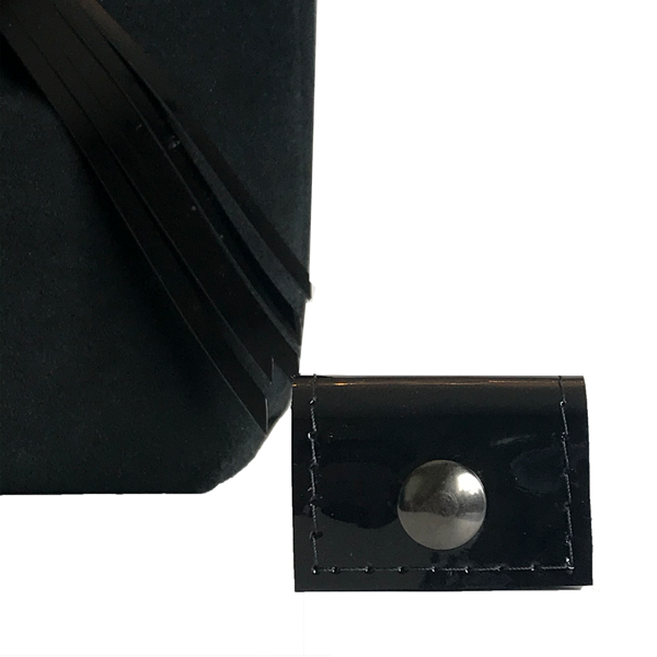 Patent Leather Strap Holder 