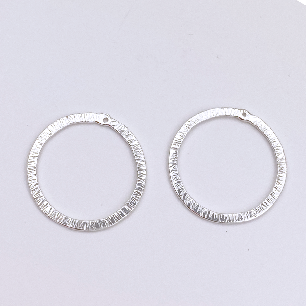 Sterling Silver Hoop Earring Set - Earring Jackets with Studs (wear 4 ways)