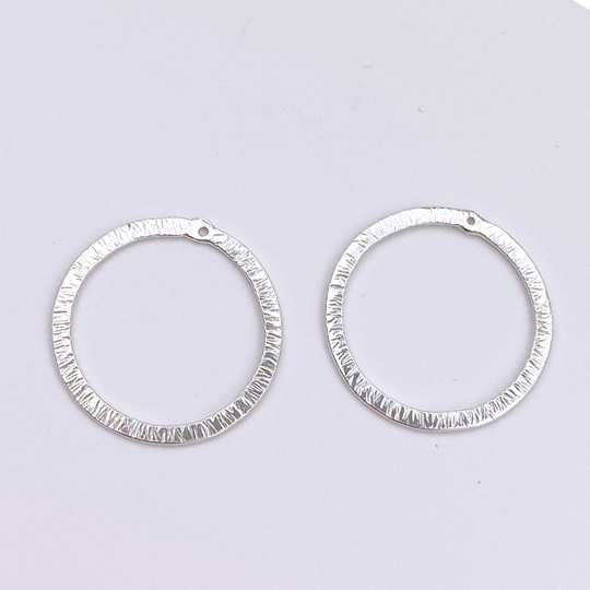 Sterling Silver Hoop Earring Set - Earring Jackets with Studs (wear 4 ways)