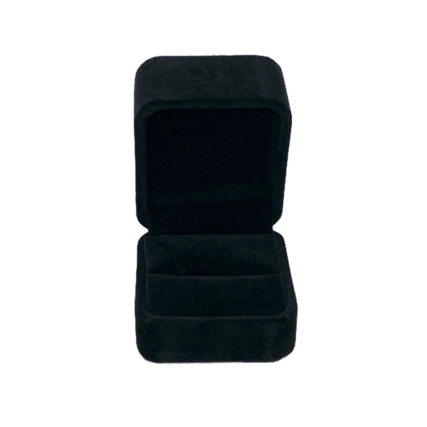 Black Velvet Ring Box 