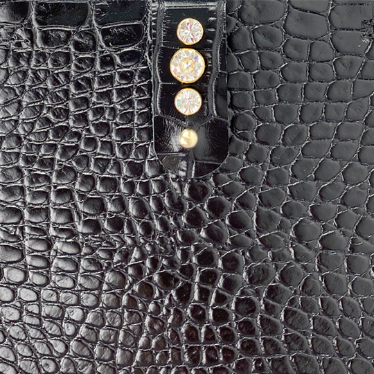 Leather Cell Bag 81 - Crystal Closure
