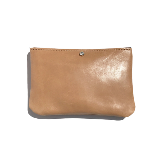 Mini Leather Matching Pouch with Swarovski