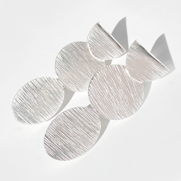 Argentium Silver Modern Design Earrings Collection - Classic | Jewelry Made in California