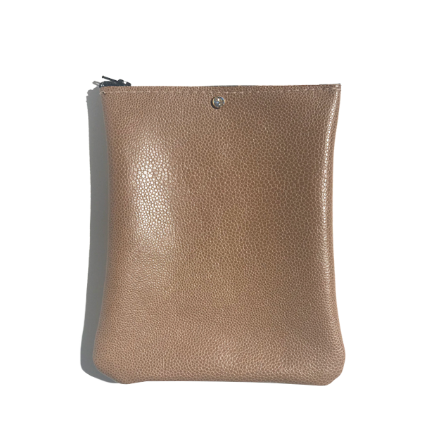 Tan Leather Pouch Accessory