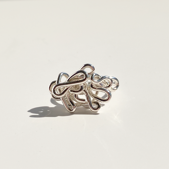 Sterling Silver Hand Sculpted Goddess Ring Collection - Regal Goddess 