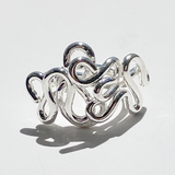 Argentium® Silver Hand Sculpted Goddess Ring Collection - Goddess Size 9