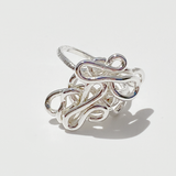 Argentium® Silver Hand Sculpted Goddess Ring Collection - Large Beauty Goddess | Size 8