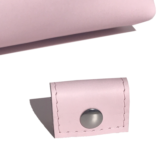 Strap Holder for Large Pretty Pink Leather Tote 67