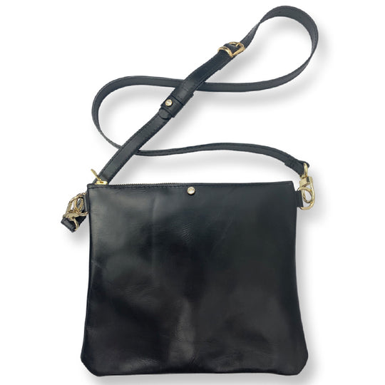 Italian Leather On The Go Crossbody Bag - #112
