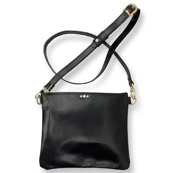 Italian Leather On The Go Crossbody Bag - #114