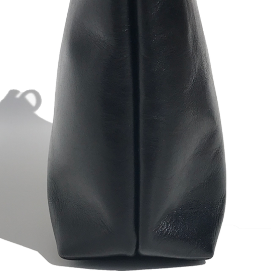 Side of Italian Leather Strap Bag